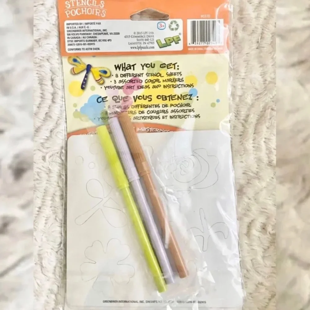 💞 New Garden Stencil Art Set